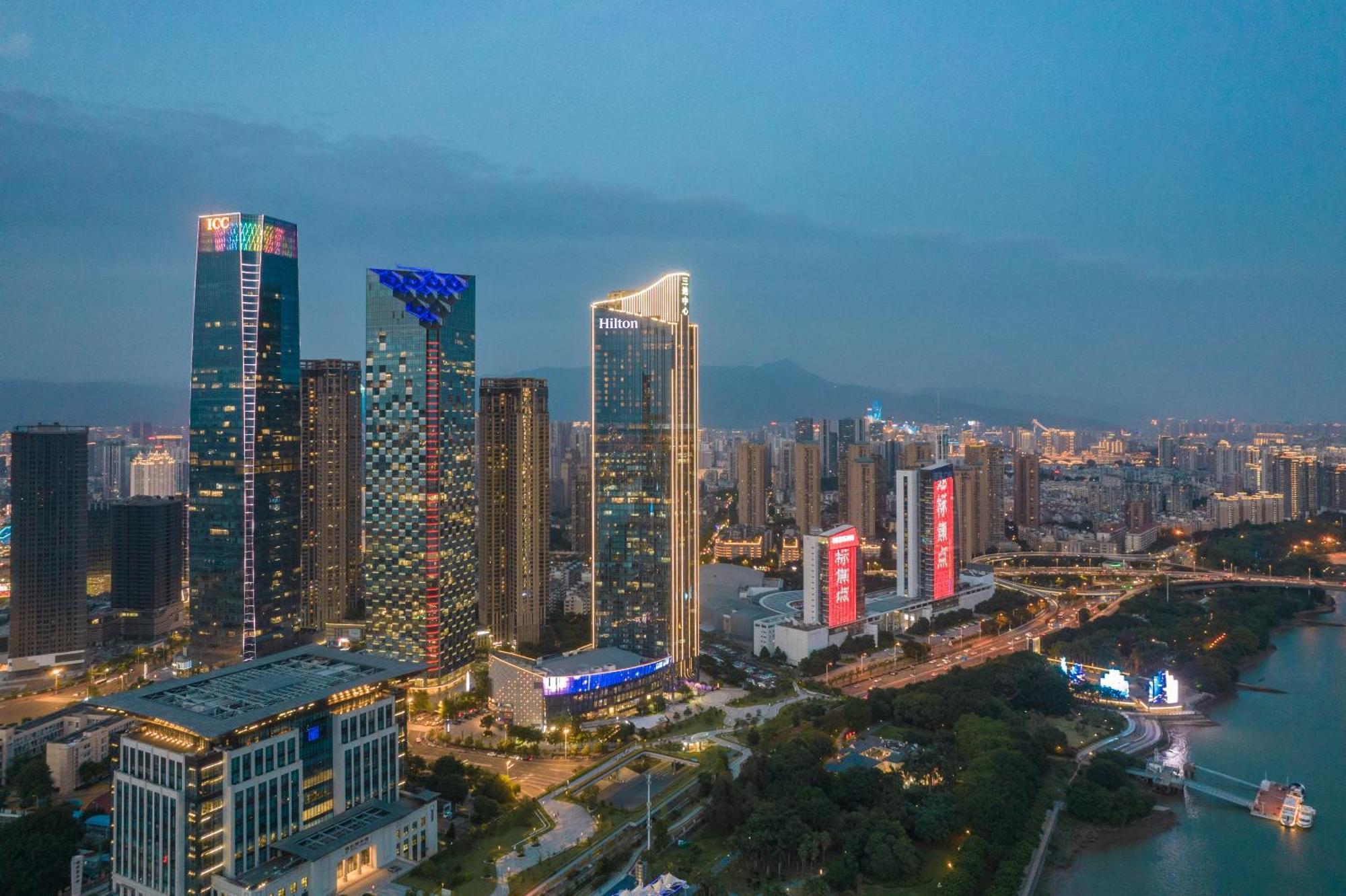 Hilton Fuzhou Hotel Fucsou Kültér fotó